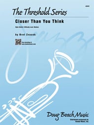 Closer Than You Think Jazz Ensemble sheet music cover Thumbnail